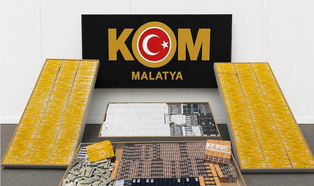 Malatya’da polis ekiplerince düzenlenen operasyonda