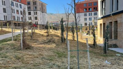 Malatya'nın Battalgazi ilçesinde, deprem konutları kapsamında inşa edilen ve yaklaşık