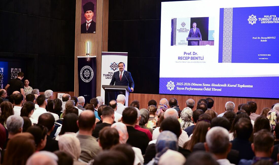 Malatya Turgut Özal Üniversitesi'nde (MTÜ) 2025-2026 Eğitim-Öğretim Yılı Dönem Sonu