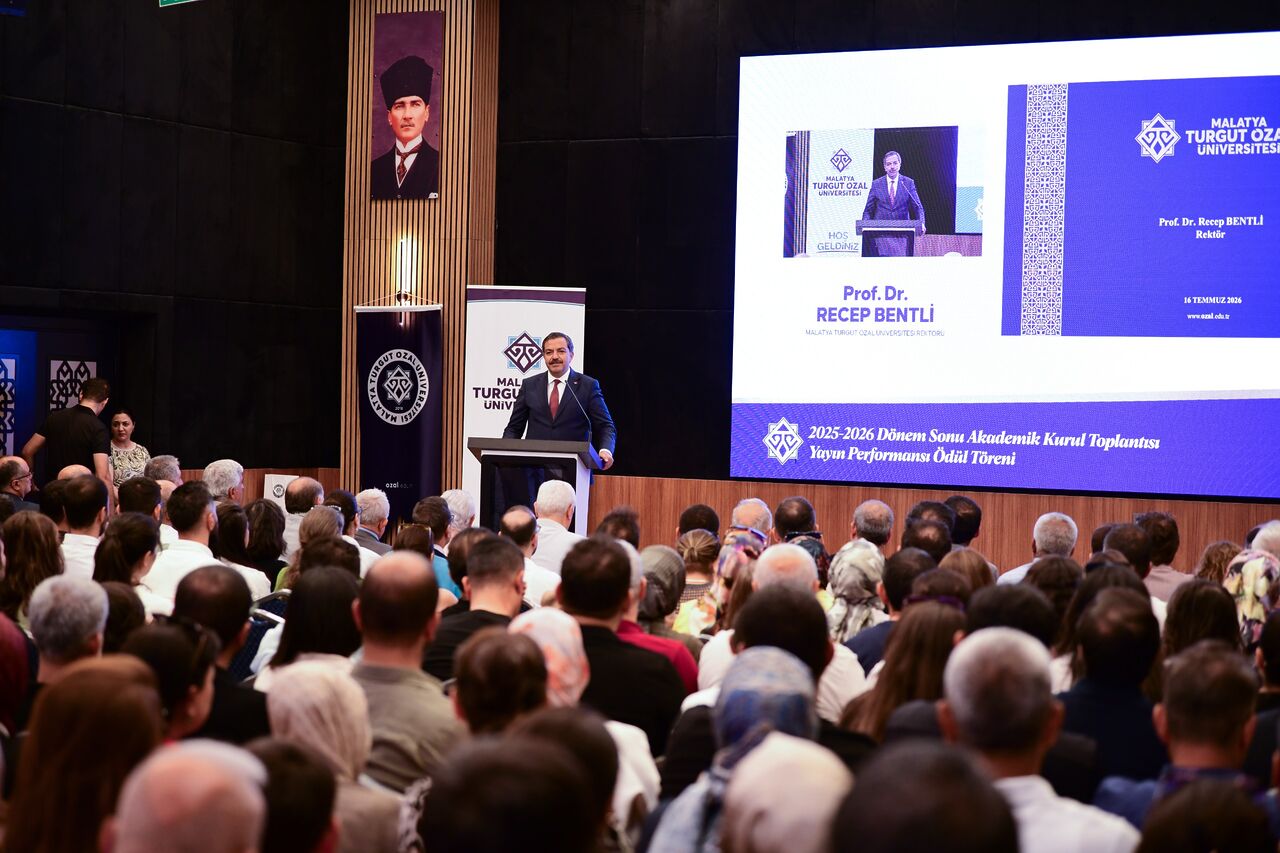 Malatya Turgut Özal Üniversitesi'nde (MTÜ) 2025-2026 Eğitim-Öğretim Yılı Dönem Sonu
