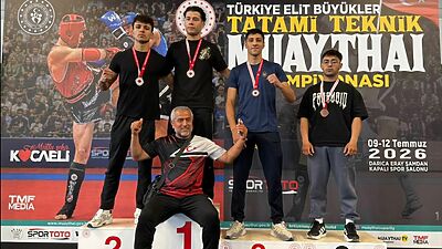 Malatyalı Antrenörlerin Gururu Kocaeli'de düzenlenen Türkiye Muaythai Federasyonu Elit Büyükler Tatami Teknik Muaythai