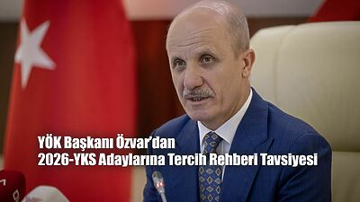Yükseköğretim Kurulu (YÖK) Başkanı Prof. Dr. Erol Özvar, 2026-YKS sonuçlarının