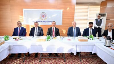 Vali Seddar Yavuz İhracatçılarla Buluştu Malatya Valisi Seddar Yavuz, Malatya Ticaret Borsası'nda düzenlenen toplantıda ihracatçılarla